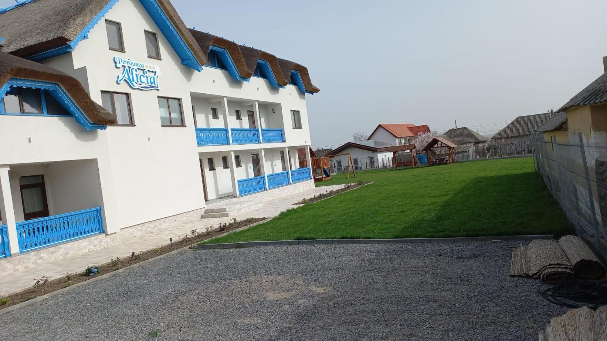 Pensiunea Alicia Jurilovca Bagian luar foto