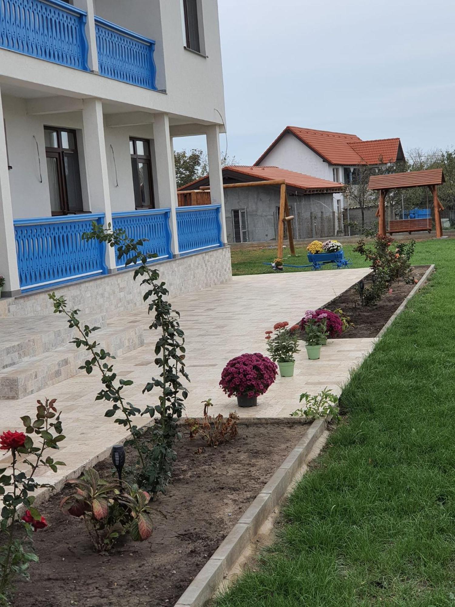Pensiunea Alicia Jurilovca Bagian luar foto